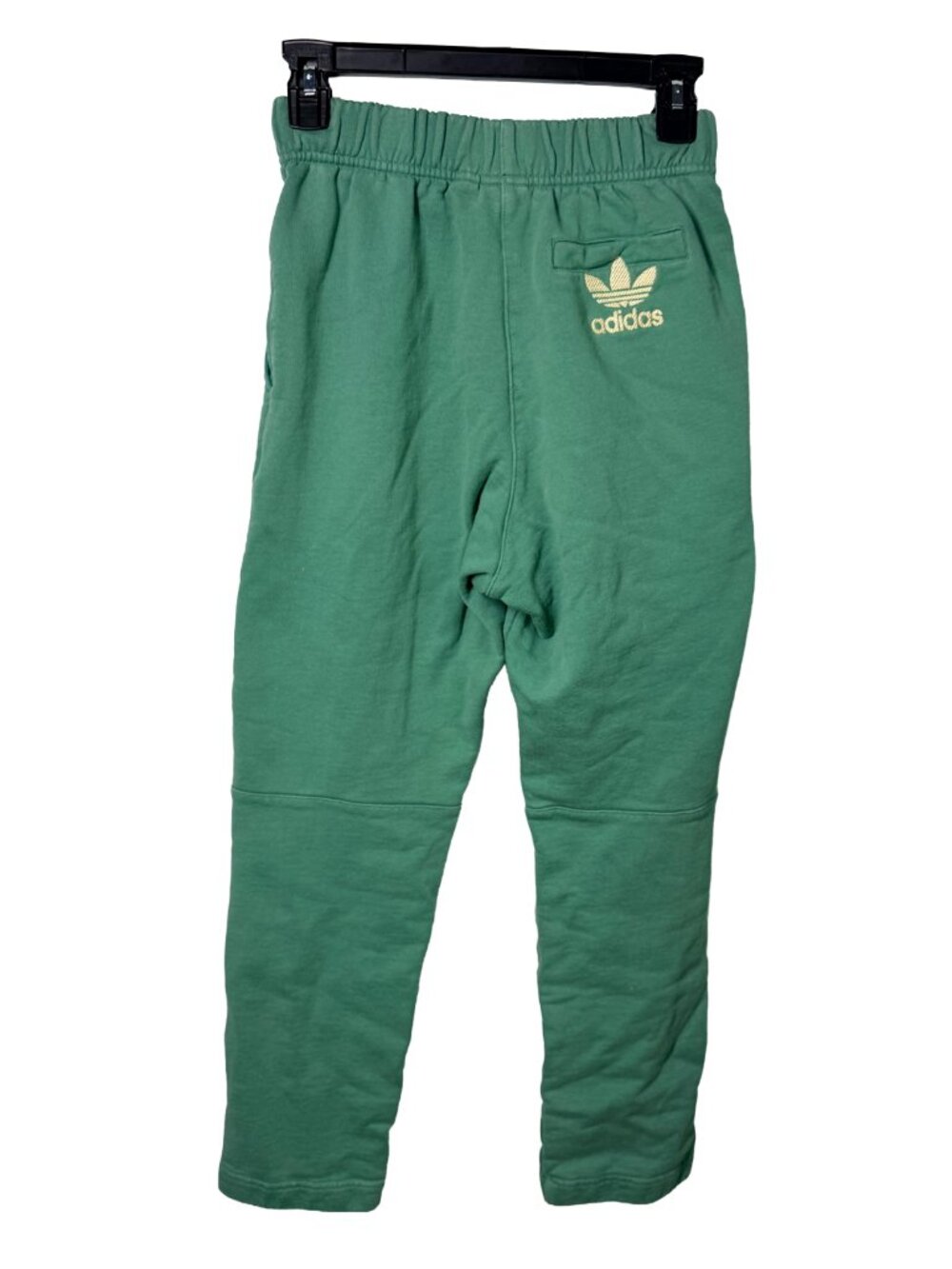 Adidas Originals Womens XS Future Hydro Green Cotton Sweatpants FM7183